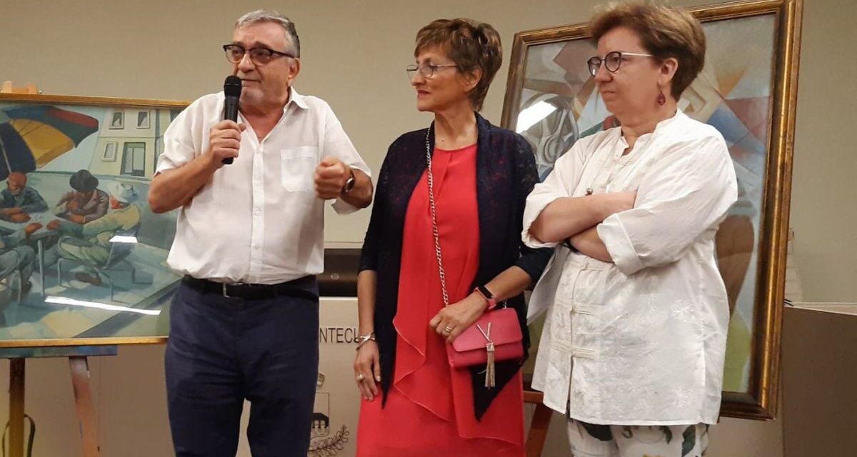 Tanta gente a Pontecurone per la mostra di Dino e Antonello Bezzone