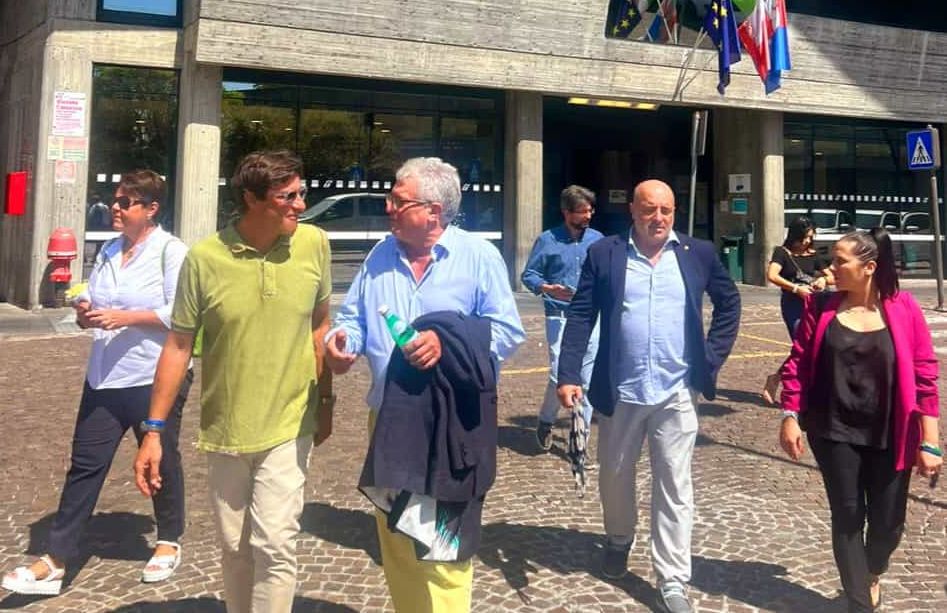 Sopralluogo della Regione alla stazione di Sanremo