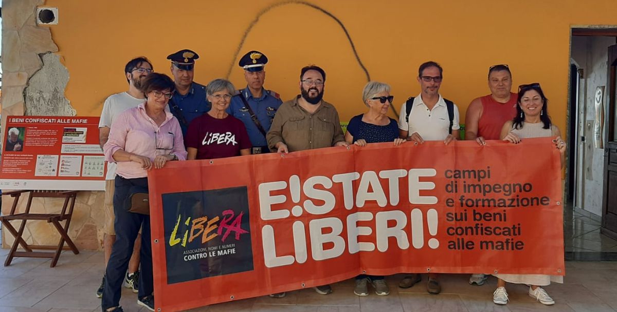 Campo estivo in un immobile confiscato alla mafia nel comune di Bordighera