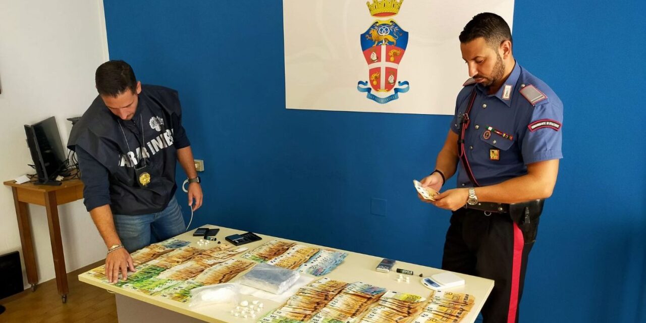 A Bordighera e a Ventimiglia i Carabinieri hanno sequestrato 1 Kg di cocaina