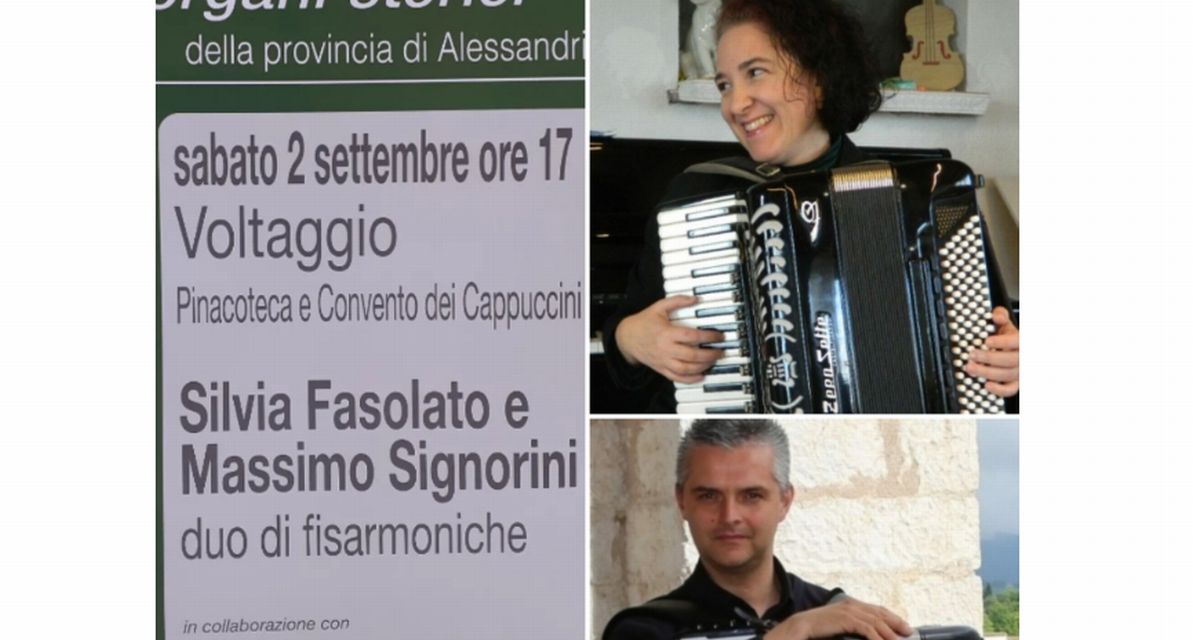 Sabato alla Pinacoteca di Voltaggio un bel concerto di fisarmonica