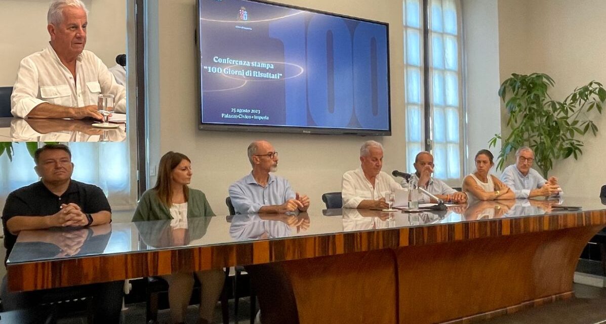 Dopo 100 giorni di Scajola-bis il Sindaco parla di Imperia futura e punta sul Turismo. I fatti gli danno ragione