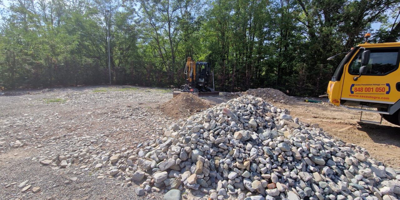 Migliorie alla piattaforma rifiuti di Pontecurone