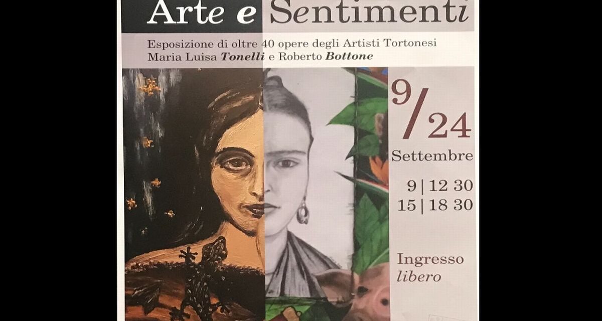 A Tortona si inaugura una bella mostra degli artisti tortonesi Maria Luisa Tonelli e Roberto Bottone
