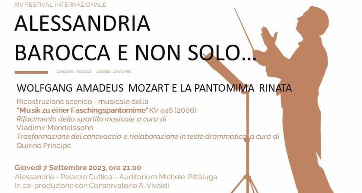 Giovedì torna la rassegna “Alessandria Barocca e non solo…” con un evento di grande importanza