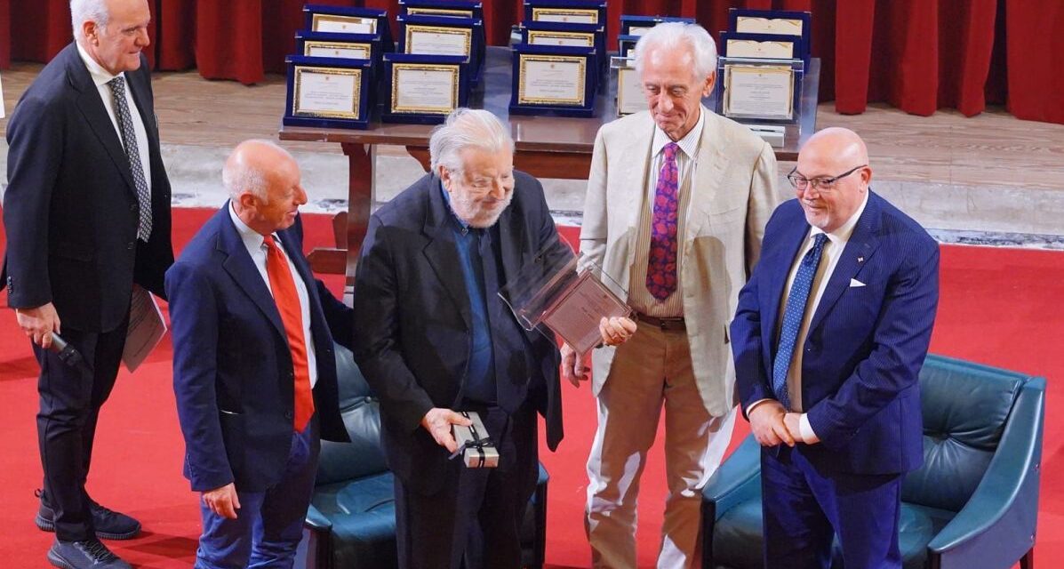 I vincitori del Premio Casinò di Sanremo Antonio Semeria