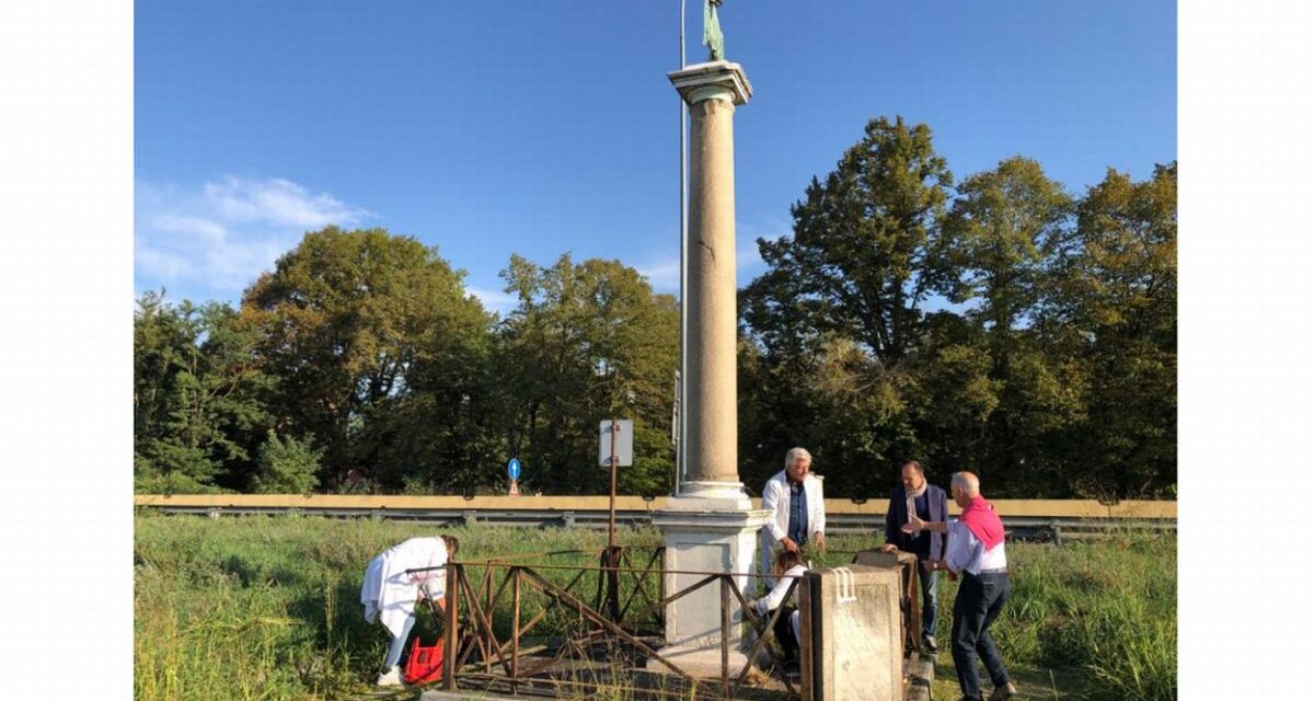 L’Aquila di Marengo ritorna al suo splendore grazie allo studio tortonese Gabbantichità