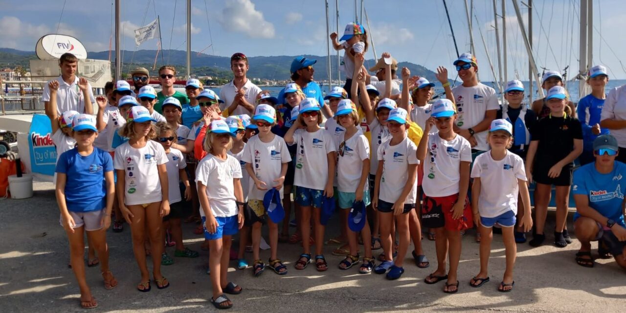 Tanti bambini al Club del Mare di Diano Marina per una giornata di gioco e di sport