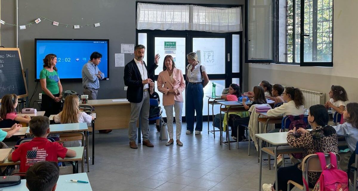 Il saluto del Sindaco del Comune di Tortona agli studenti per l’inizio dell’anno scolastico. Le immagini