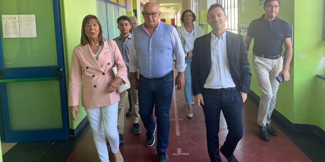 L’assessore regionale Vittoria Poggio nelle scuole di Pontecurone per l’inizio dell’anno scolastico