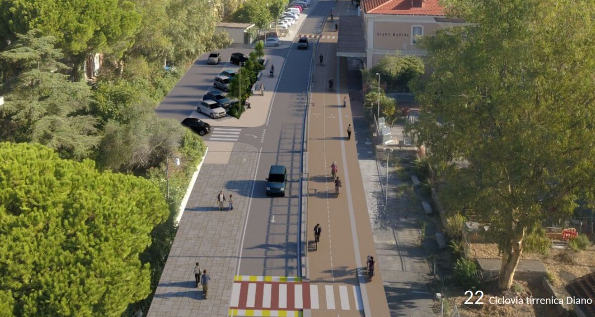 Ciclabile a Diano Marina, il Sindaco: “La più importante operazione di rigenerazione urbana dagli anni ’60”