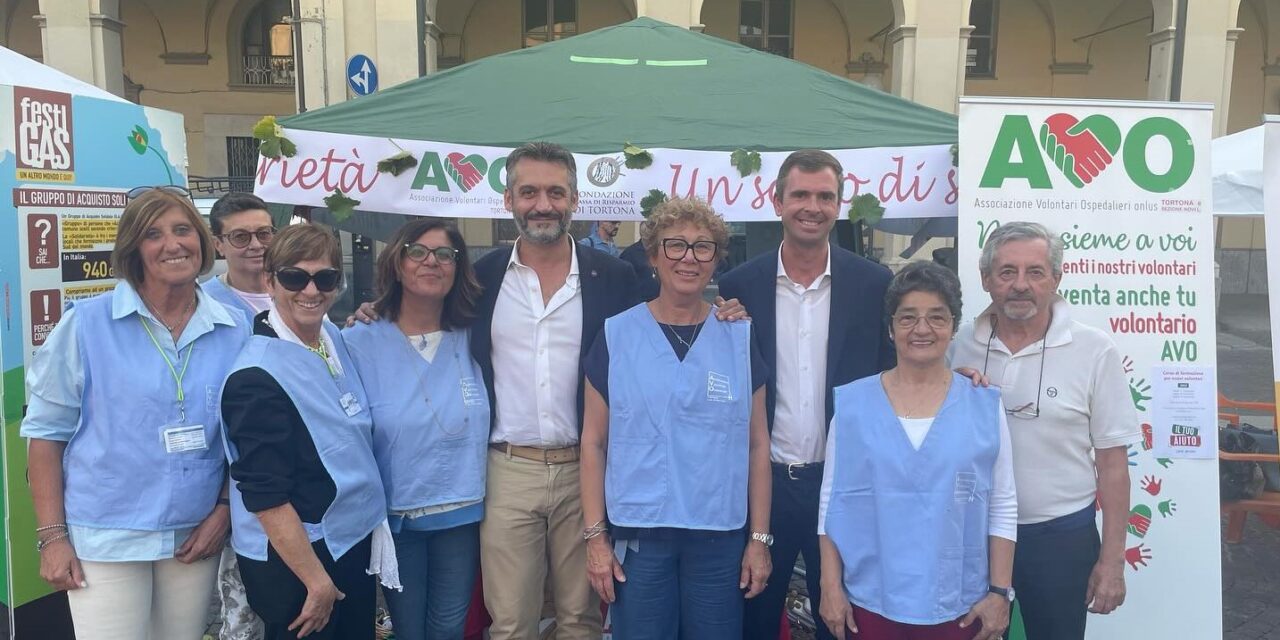 Le immagini della Festa del Volontariato di sabato a Tortona