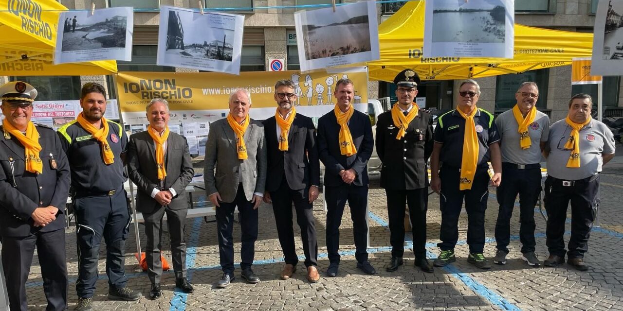 Anche Tortona partecipa alla rassegna “Io non rischio” che si chiude domani, domenica in piazza Duomo