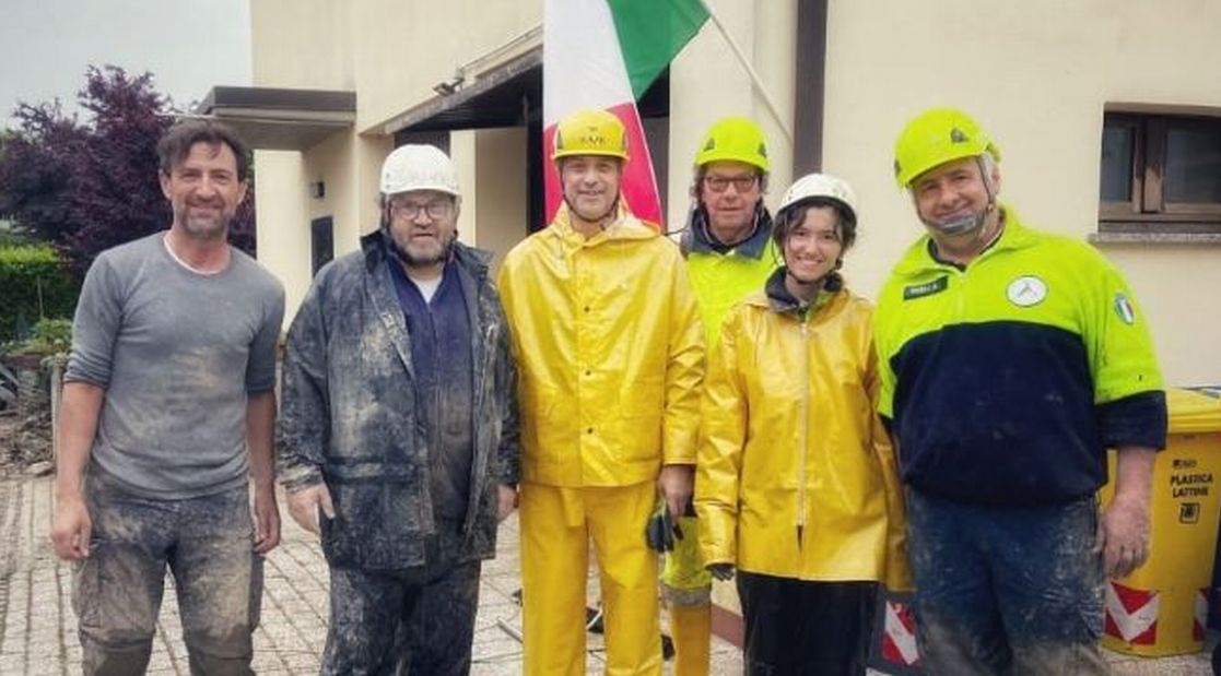 Il Grazie dell’Emilia Romagna ai volontari della Protezione Civile di Pontecurone