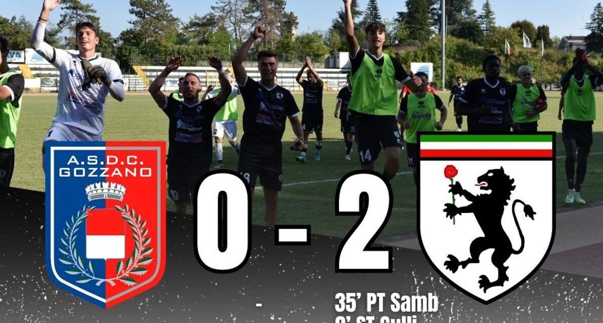 Prima vittoria fuori casa del Derthona Calcio a Gozzano