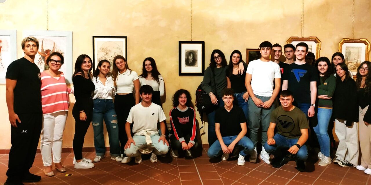 Gli studenti del Liceo “Giuseppe Peano” di Tortona in visita alle mostre su Felice Giani