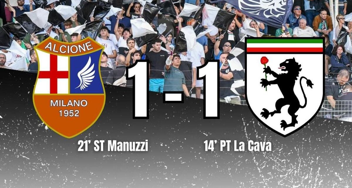 Buon pareggio del Derthona calcio  fuori casa a Milano con l’Alcione