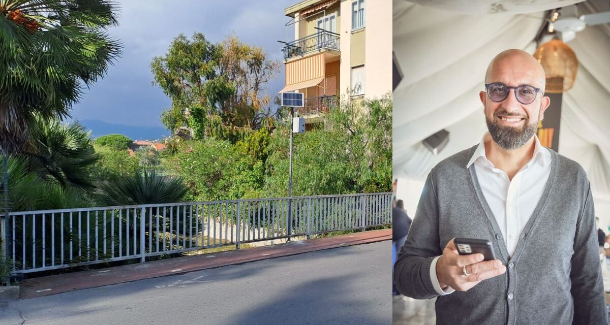 A Diano Marina un nuovo sistema di allarme idrologico:  4 stazioni di monitoraggio già operative