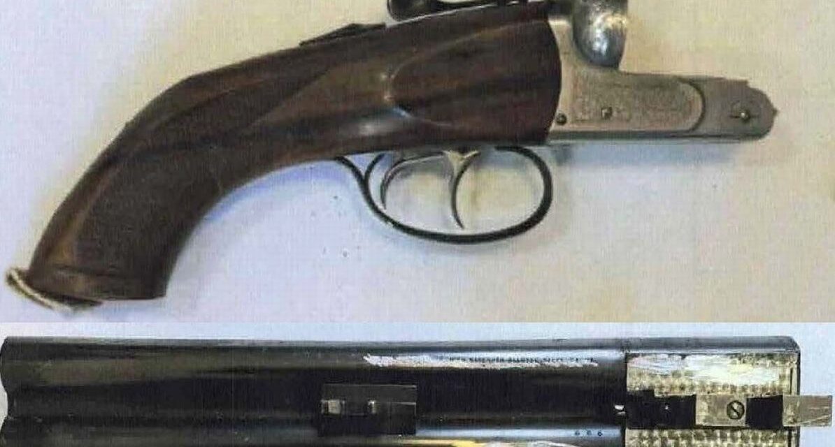 E’ Lucio Gentiletti di 56 anni l’autore della sparatoria in centro a Tortona contro due immigrati con questo fucile