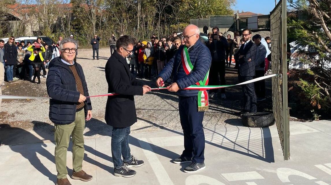 Inaugurato a Pontecurone il comodo Centro raccolta rifiuti di Gestione Ambiente vicino al Municipio