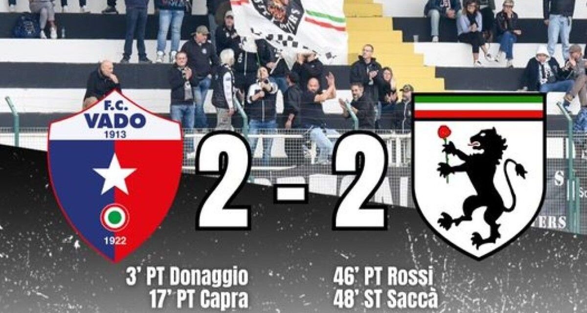 Il Derthona pareggia all’ultimo minuto in Liguria