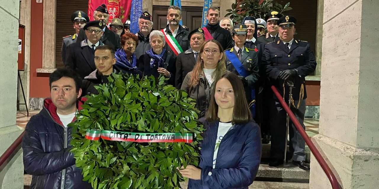 A Tortona la  Festa Unità d’Italia e anniversario della vittoria della Prima guerra mondiale 1915 – 1918