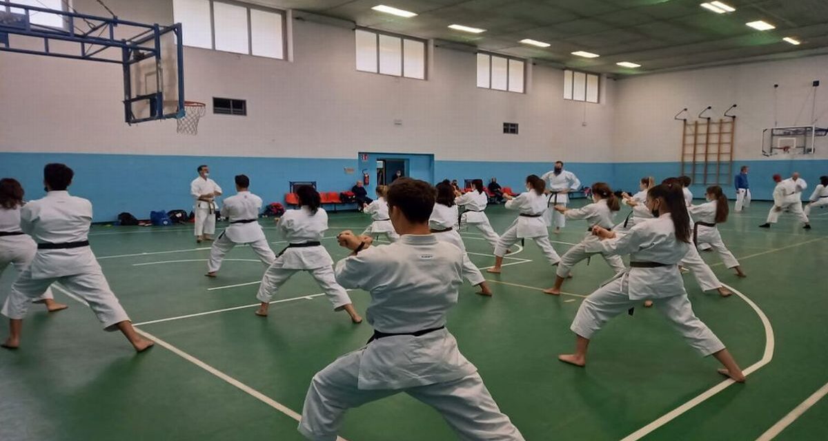 Primo Stage agonisti al  Tempio del karate di Novi Ligure
