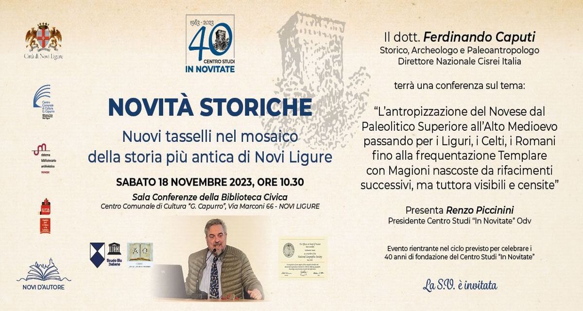 Nuovi tasselli nel mosaico della storia di Novi Ligure