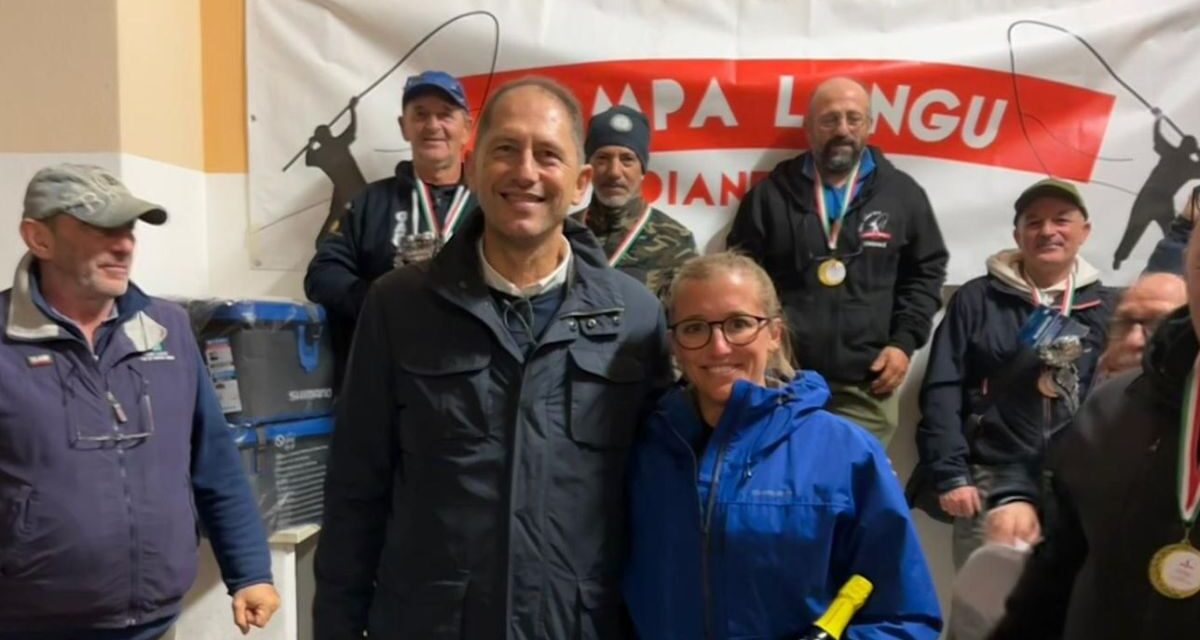 Alla gara di pesca a Diano Marina Ospite la campionessa del mondo di surfcasting Chiara Falchi