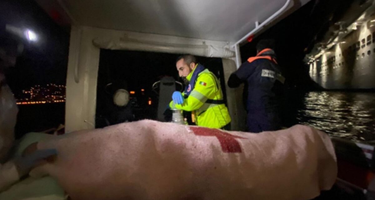 Infarto sulla nave Costa Crociere, interviene la Guardia costiera di Imperia