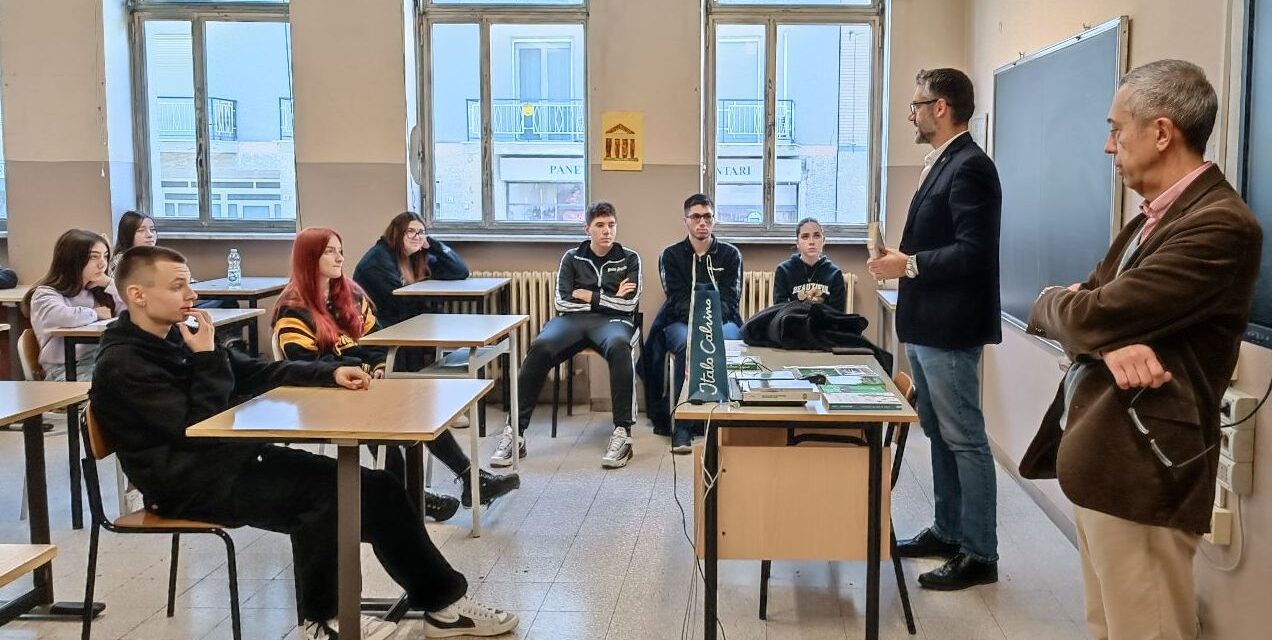 I.I.S. Marconi di Tortona: Progetto “Libriamoci” invito alla lettura  con Il Sindaco di Tortona