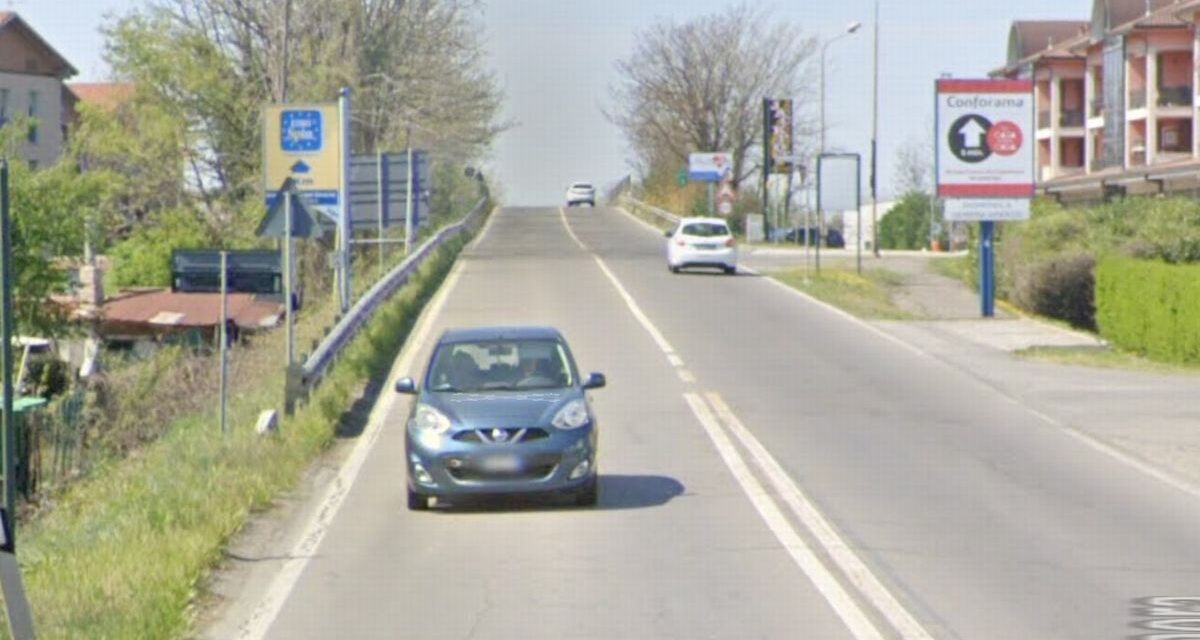 A Tortona si chiude questo tratto della statale per Voghera fino a giovedì 7 dicembre