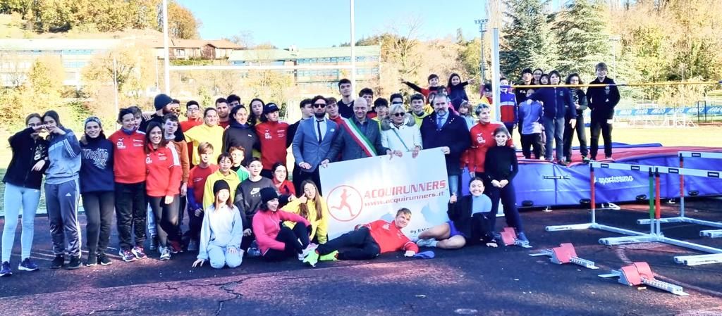 Nuove attrezzature per la pista di Atletica ad Acqui terme