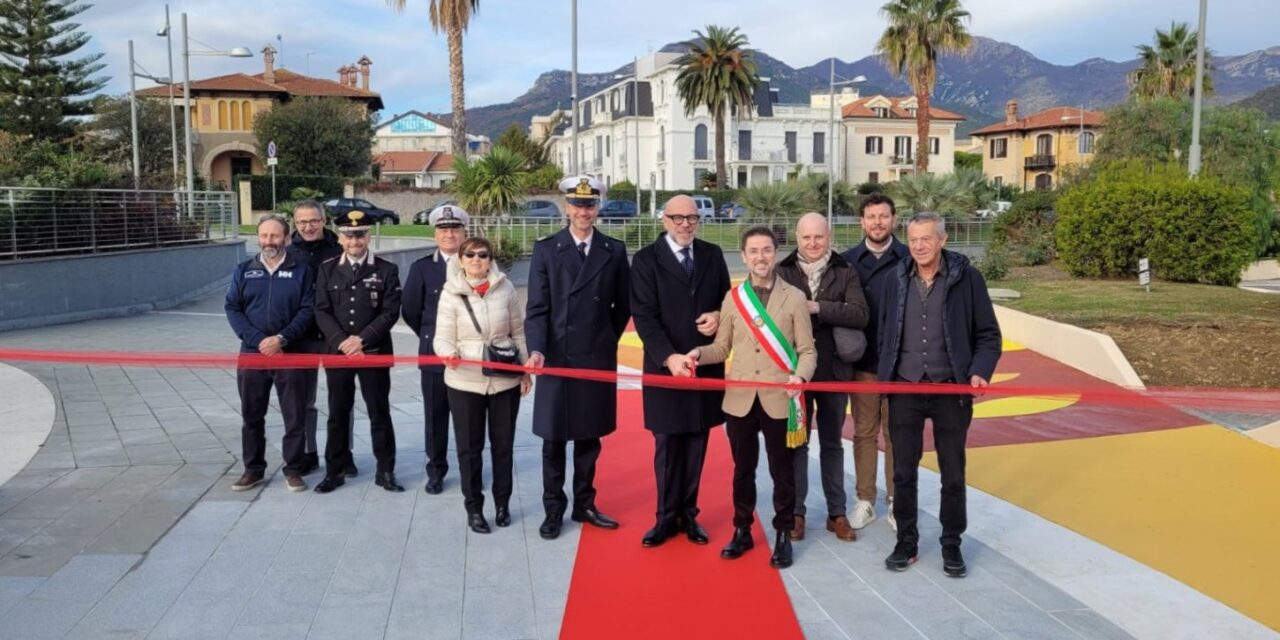 A Marina di Loano una nuova area pedonale: il porto turistico e il centro storico della città ancora più vicini