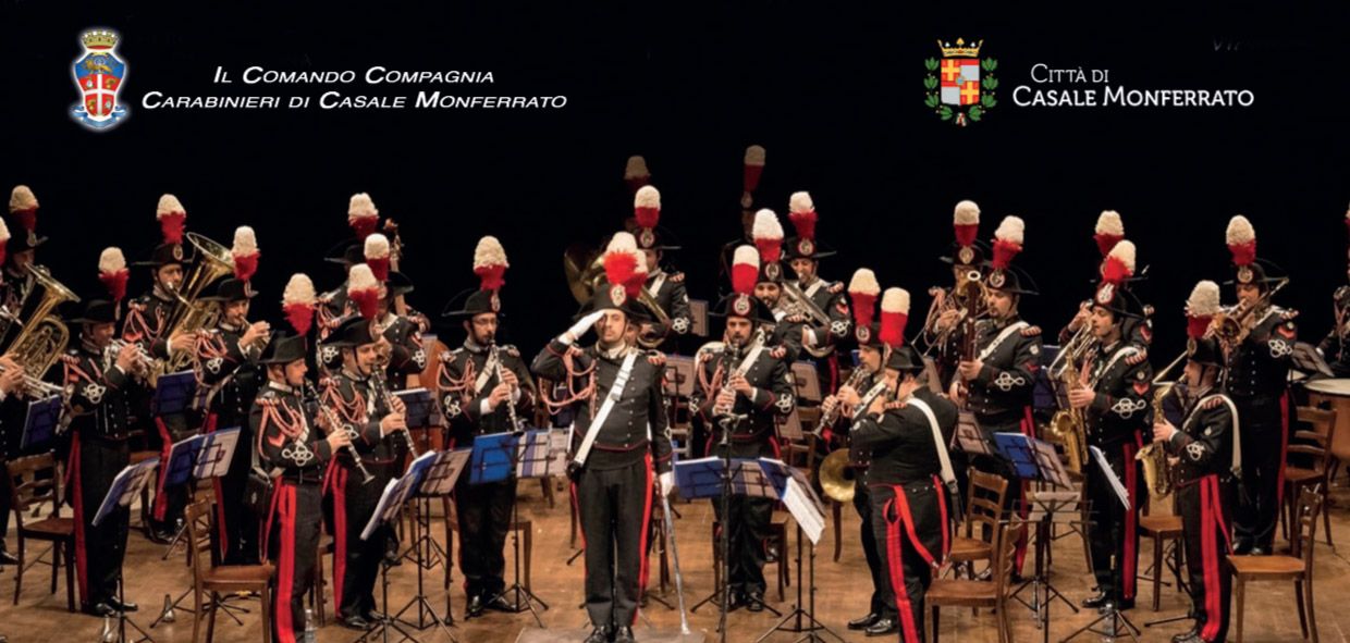 Domenica a Casale Monferrato il concerto della Fanfara dei Carabinieri