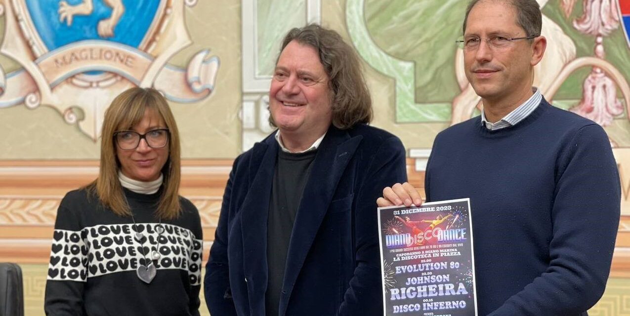 A Diano Marina Ultimo dell’anno con Evolution 80, Jonhson Righeira e Disco Inferno.