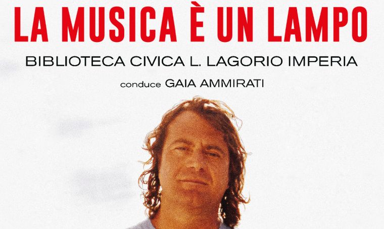 Imperia, lunedì 11 dicembre la presentazione di “La musica è un lampo” di Stefano Senardi alla Biblioteca Lagorio