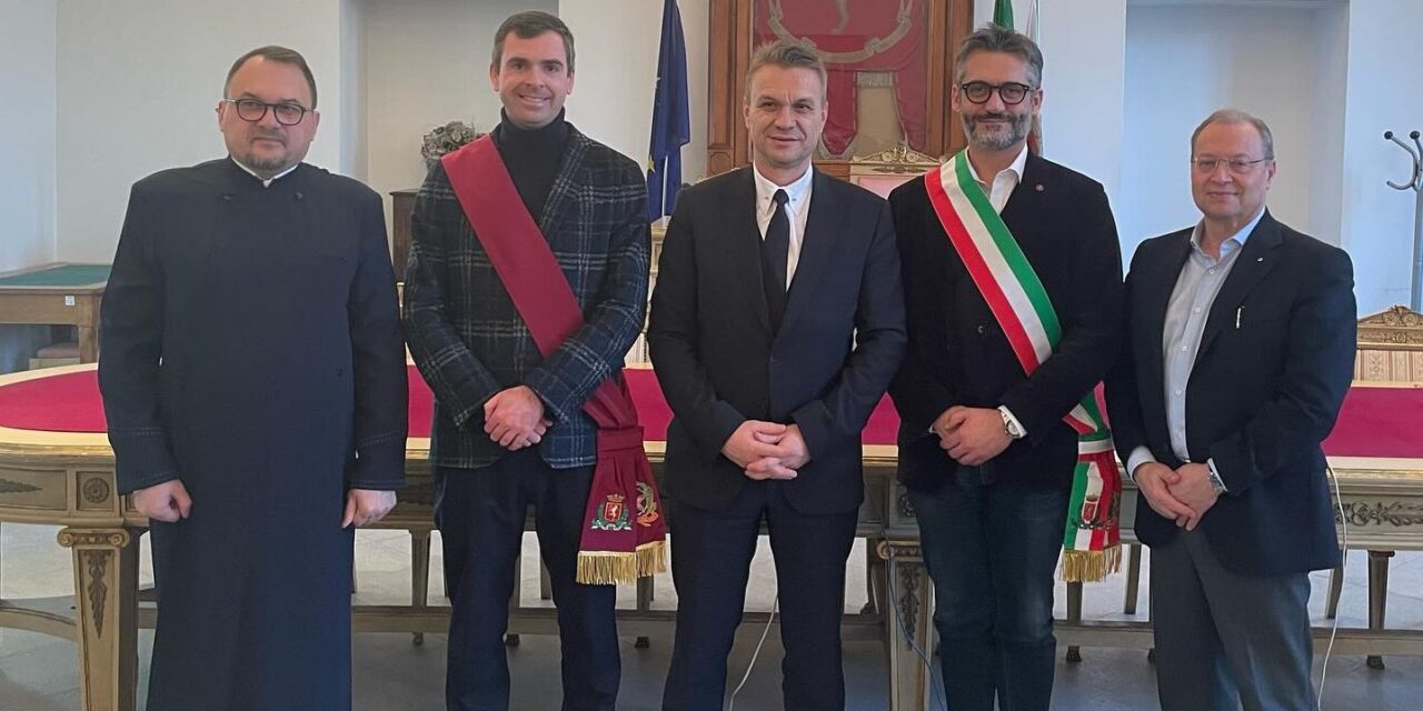 Il Console di Romania in visita Tortona per la Giornata Rumena