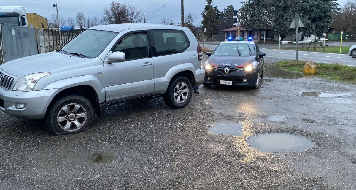 Provoca questo incidente stradale e scappa senza fermarsi ma viene preso dai Carabinieri di Tortona