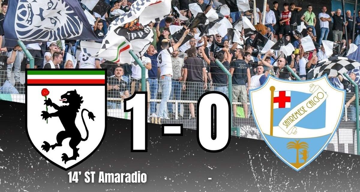 Bella vittoria del Derthona calcio contro la Sanremese