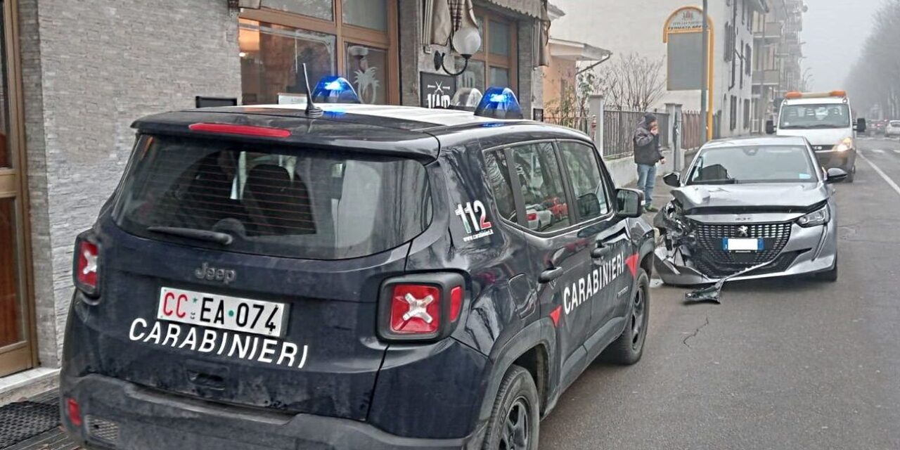 Incidente stradale in corso Don Orione a Tortona ma solo danni all’auto