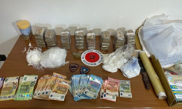 Ingente quantitativo di droga sequestrato dalla Polizia a Voghera