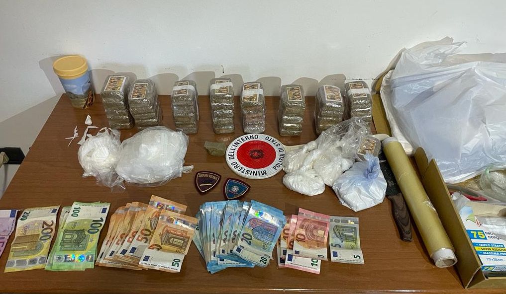 Ingente quantitativo di droga sequestrato dalla Polizia a Voghera