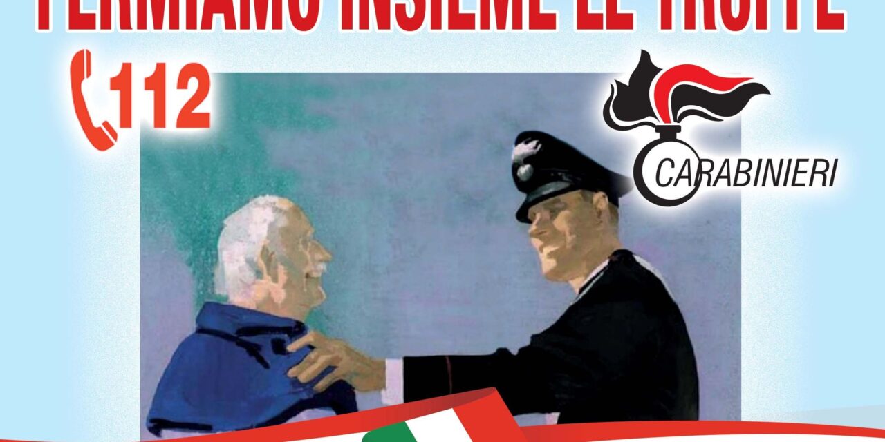 La campagna dei Carabinieri di Casale Monferrato contro le truffe agli anziani
