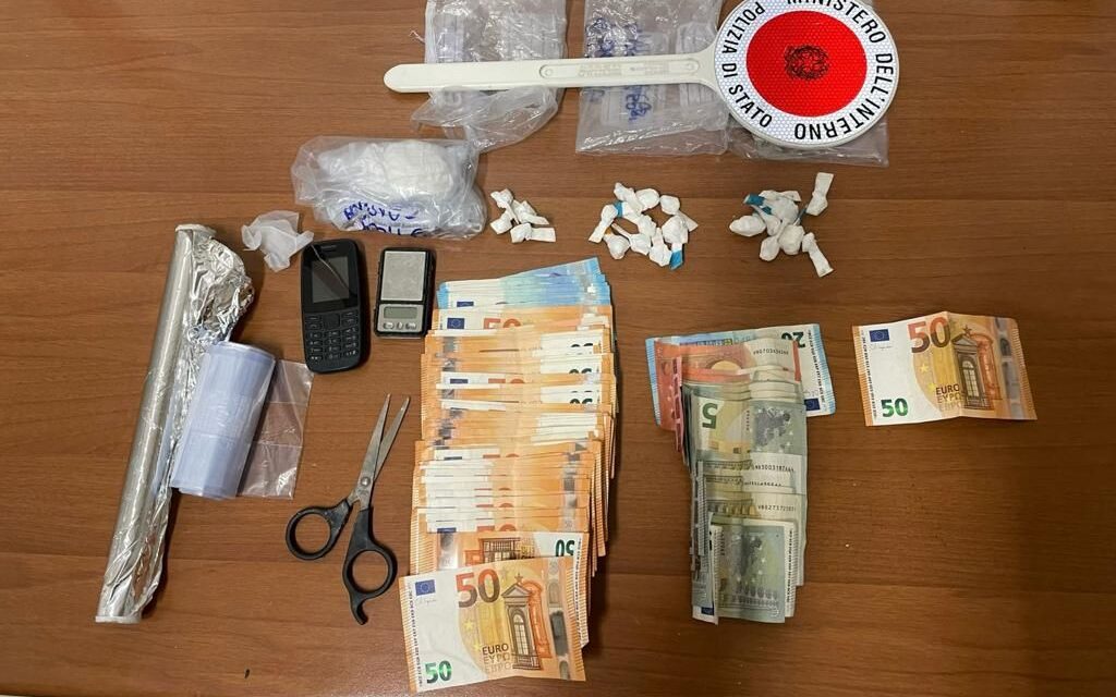 Ancora della Polizia di Stato a Voghera, sempre impegnata nel contrasto al fenomeno dello spaccio