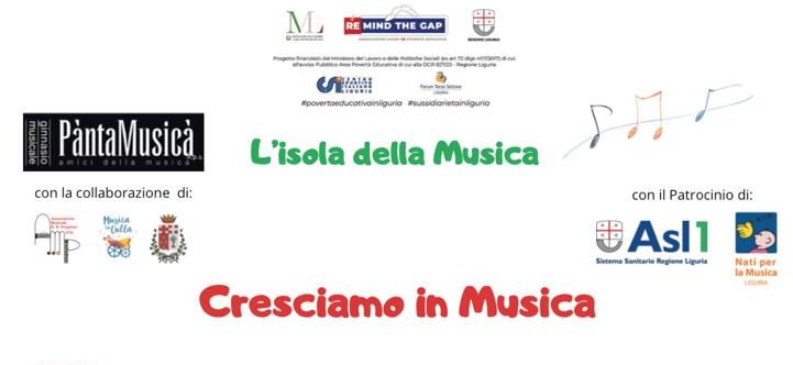 Imperia, sono aperte le iscrizioni al corso “Cresciamo in Musica” per i più piccini