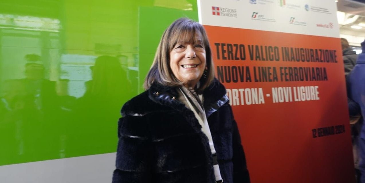 L’Assessore Vittoria Poggio plaude l’apertura della tratta Tortona-Novi Ligure nell’ambito del Terzo Valico