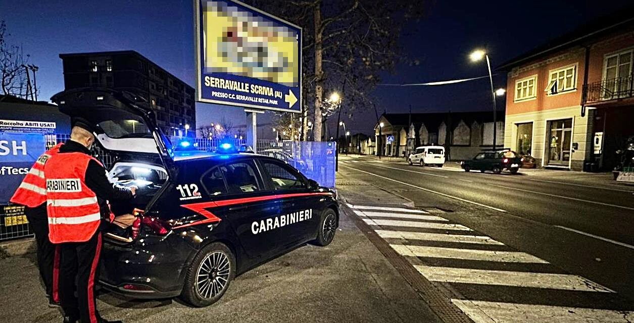 Strade sicure: controlli serali dei Carabinieri novesi nel fine settimana