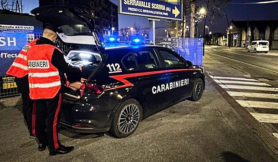 Rapina  resistenza a Pubblico Ufficiale e droga: arrestato dai Carabinieri di Novi Ligure