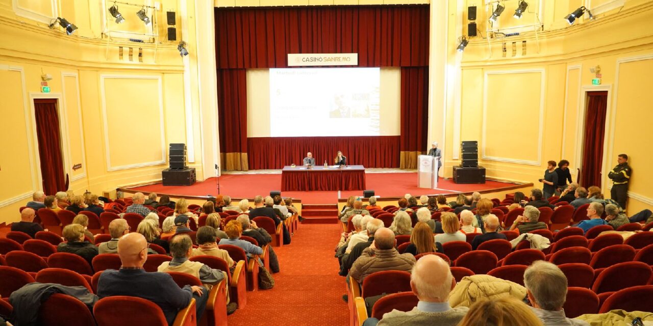 Applausi scroscianti per Domenico Quirico ai Martedì Letterari di Sanremo